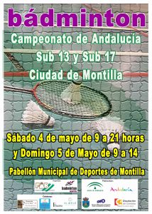 Campeonatos de Andalucía Sub-13 y Sub-17