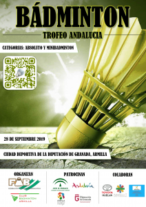 Trofeo Andalucía Absoluto y Minibádminton - 1ª jornada