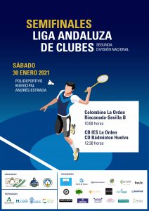 Liga Andaluza de Clubes - Segunda División - NUEVA FECHA