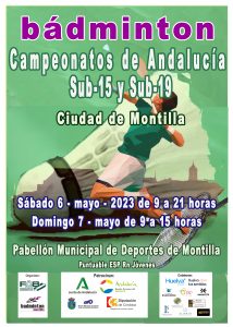 Campeonatos de Andalucía Sub-15 y Sub-19 - NUEVA FECHA