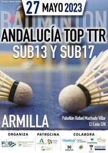 3º Andalucía TOP TTR Sub-13 y Sub-17