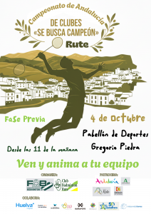 Campeonato de Andalucía de Clubes SBC - Primera Fecha