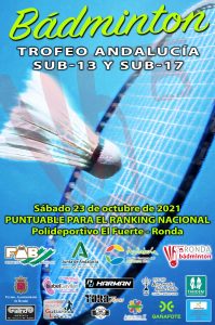Trofeo Andalucía Sub-13 y Sub-17 - 4º Jornada - NUEVA FECHA