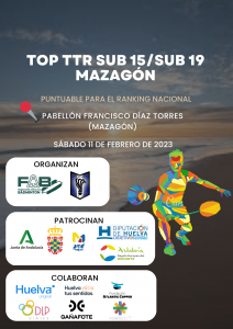 1º Andalucía TOP TTR Sub-15 y Sub-19