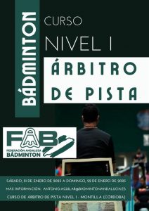Curso de Árbitro de Pista Nivel 1