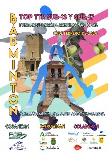 1º Andalucía TOP TTR Sub-13 y Sub-17