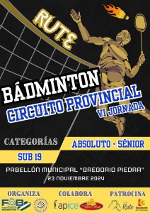 6º Provincial de Córdoba Sub-19 y Absoluto/Sénior