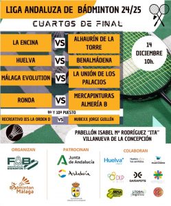 Play-Off y Cuartos de Final de la Liga Andaluza de Clubes - Segunda Territorial
