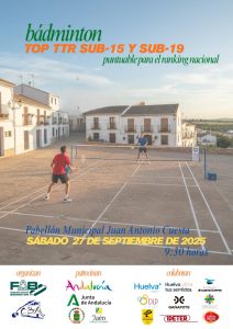 J3 Andalucía TOP TTR Sub15 y Sub19