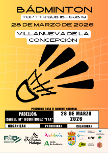 J2 Andalucía TOP TTR Sub15 y Sub19